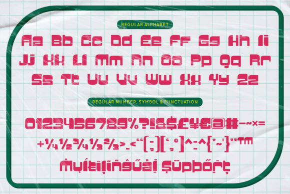Eichos Font PNG with transparent background - Preview 5