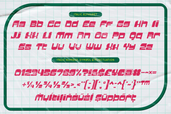 Eichos Font PNG with transparent background - Preview 6