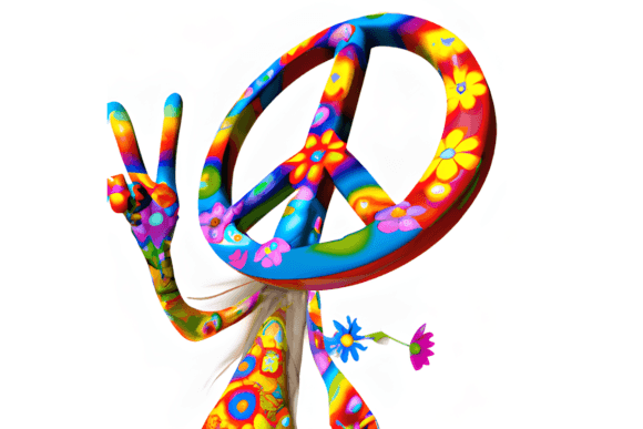 Hippie Dippy Graphic by L. M. Dunn · Creative Fabrica
