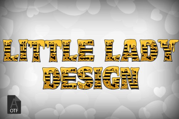 Honey Bee Font - Preview 3