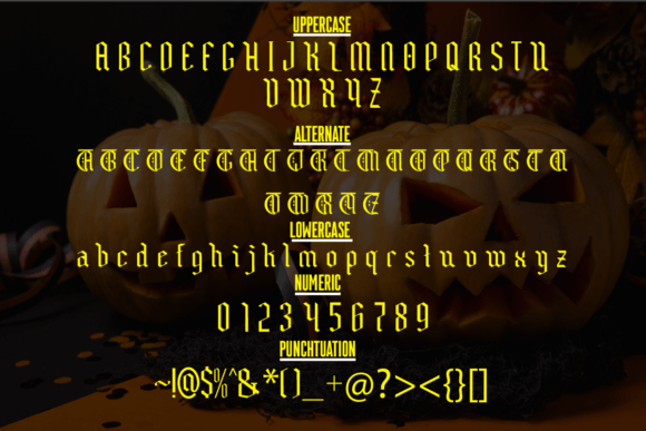 Kreuzlingen Font PNG with transparent background - Preview 6