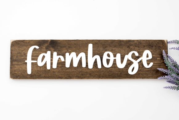 Raspy Brush Font PNG with transparent background - Preview 2