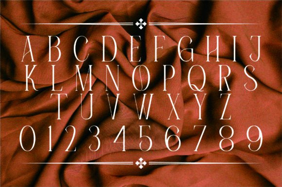 Roman Cavalry Font PNG with transparent background - Preview 1