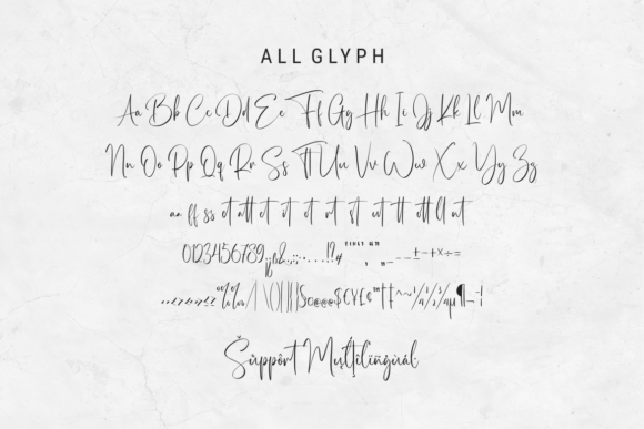 Rossalista Font PNG with transparent background - Preview 5