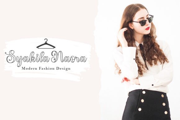 Sabelia Outline Font PNG with transparent background - Preview 3