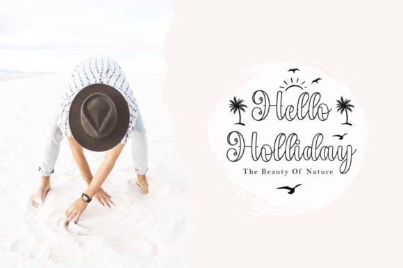 Sabelia Outline Font font preview - 4