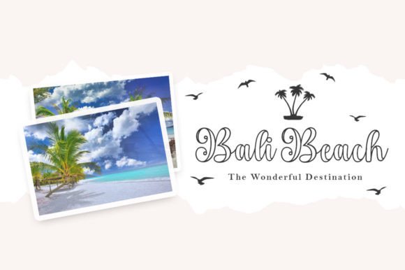 Sabelia Outline Font font preview - 5