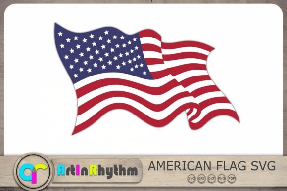US Flag Svg, American Flag Svg, USA Flag Grafica Creazioni Di artinrhythm