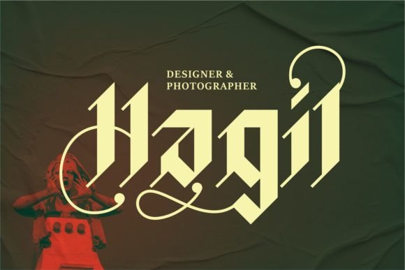 Afrodit Font - Preview 1