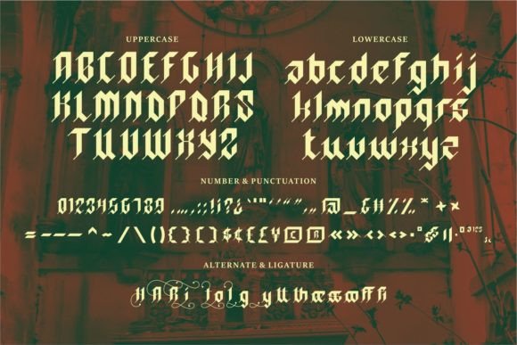 Afrodit Font - Preview 5