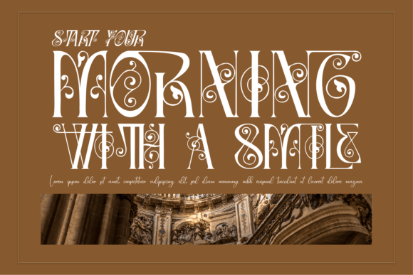 Article Master Font - Preview 4