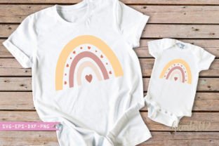 Boho Rainbow SVG Bundle. Graphic by Hkartist12 · Creative Fabrica