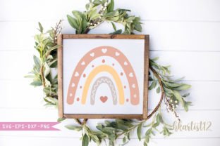 Boho Rainbow SVG Bundle. Graphic by Hkartist12 · Creative Fabrica