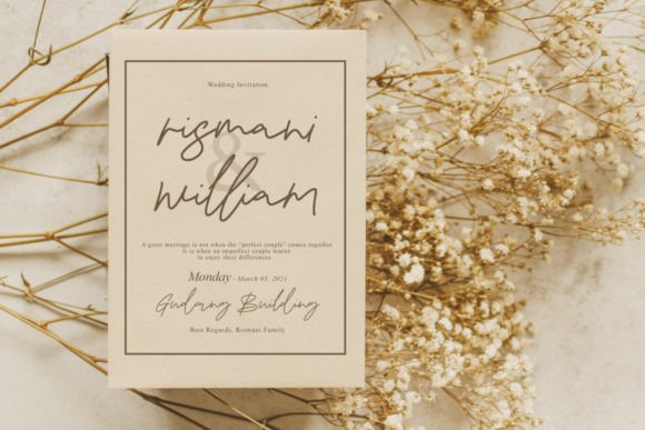 Bristian Signature Font - Preview 3