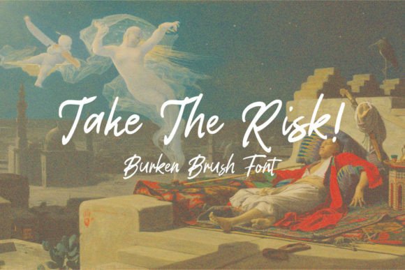 Burken Brush Font - Preview 5
