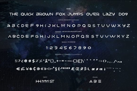 Carbond Font PNG with transparent background - Preview 5
