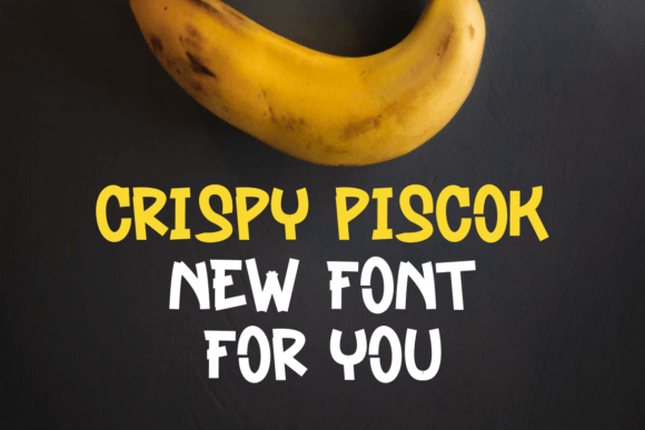 Crispy Piscok Font - Preview 1