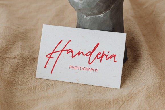 Fantting Signature Font PNG with transparent background - Preview 3