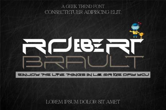 Geek Trend Font - Preview 5