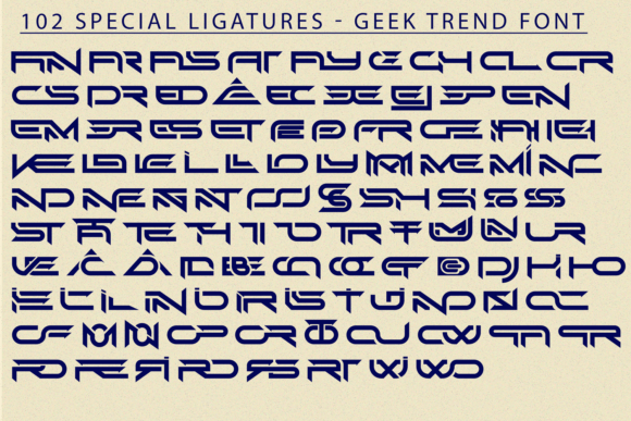 Geek Trend Font - Preview 6