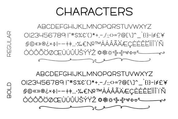 Hello My Name is Font PNG with transparent background - Preview 1