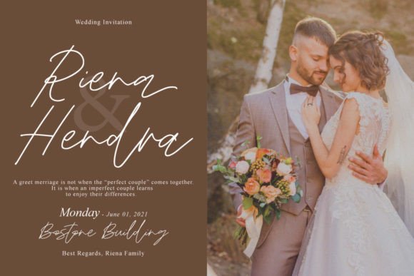 Hendrie Signature Font PNG with transparent background - Preview 1