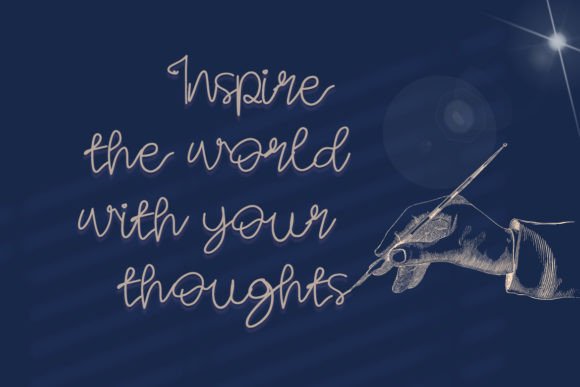 Lessie Font PNG with transparent background - Preview 1