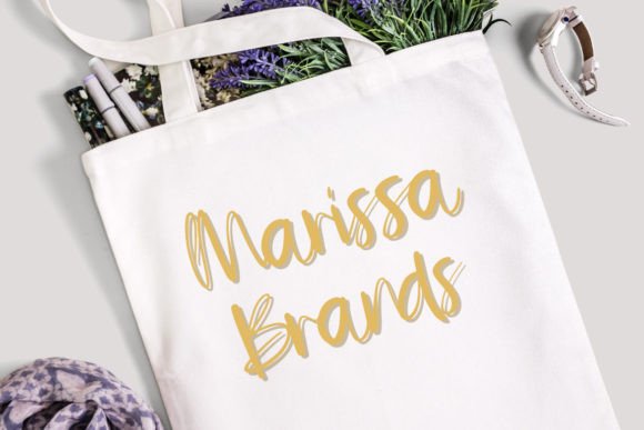 Marissa Bellas Font font preview - 1
