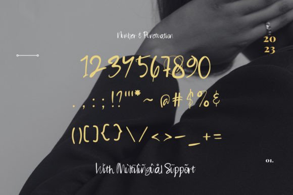 Marissa Bellas Font font preview - 6