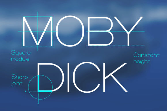 Mobydick Font PNG with transparent background - Preview 3