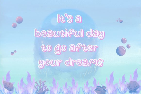 Morry Blube Font PNG with transparent background - Preview 1