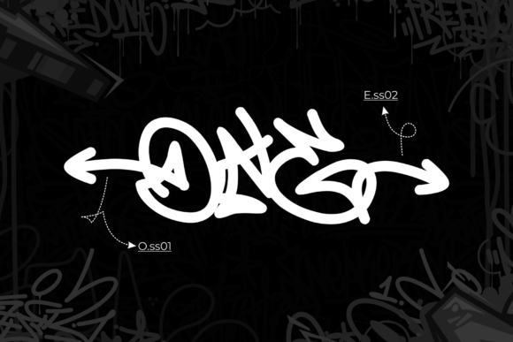 Phantom Urbanism Font PNG with transparent background - Preview 1