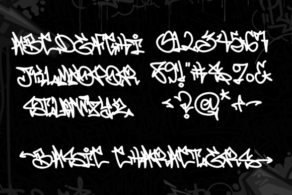 Phantom Urbanism Font PNG with transparent background - Preview 6