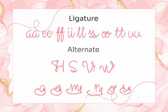Philloa Hisoda Font PNG with transparent background - Preview 4