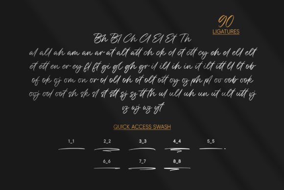 Piked Font PNG with transparent background - Preview 3