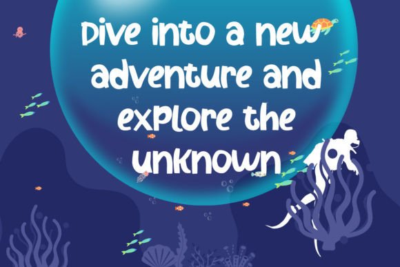 Sharkido Font PNG with transparent background - Preview 3