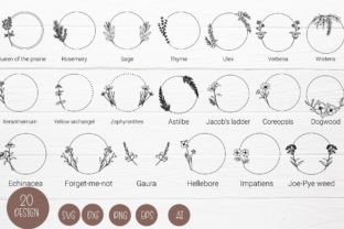 20 SVG Laurel Wreaths Bundle Cut File Graphic by artdee2554 · Creative ...