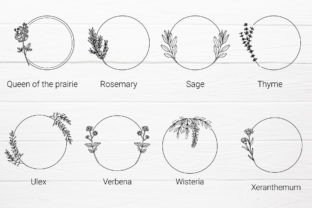 20 SVG Laurel Wreaths Bundle Cut File Graphic by artdee2554 · Creative ...
