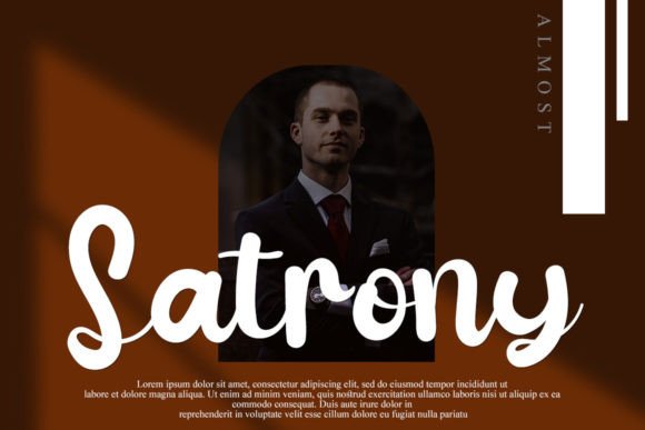 Almonde Font - Preview 1