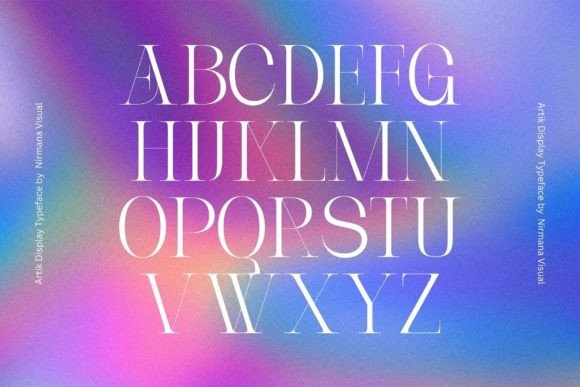 Artik Font PNG with transparent background - Preview 2