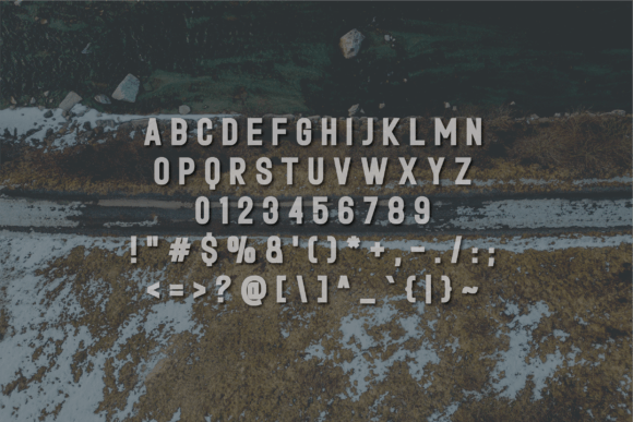 Avengenz Font - Preview 2