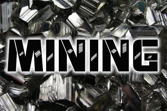 Coal Font - Preview 1
