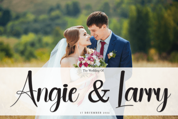 Congratulations Font - Preview 2