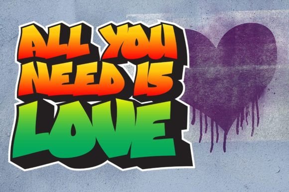 Graffiti Rusty Font - Preview 2