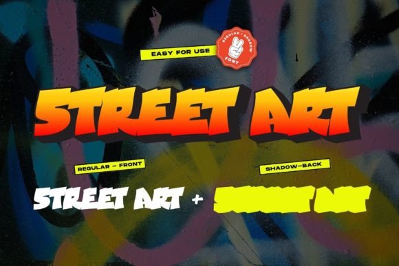 Graffiti Rusty Font - Preview 3
