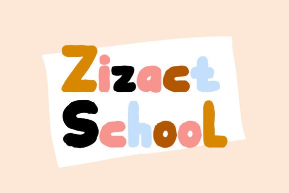 Kidosfun Font PNG with transparent background - Preview 3