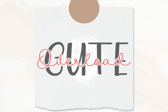 Love Heart Duo Font PNG with transparent background - Preview 4