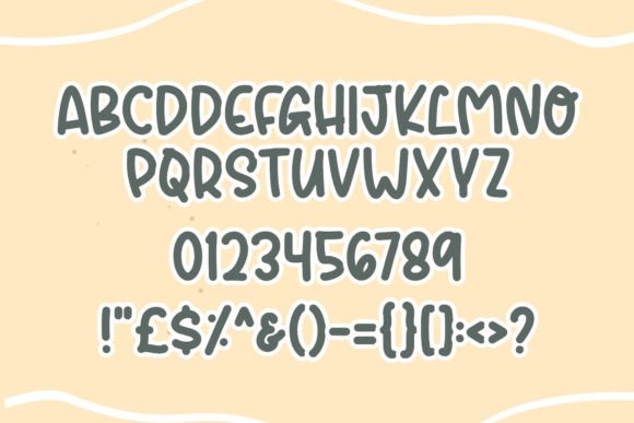 Loving Beach Font PNG with transparent background - Preview 2