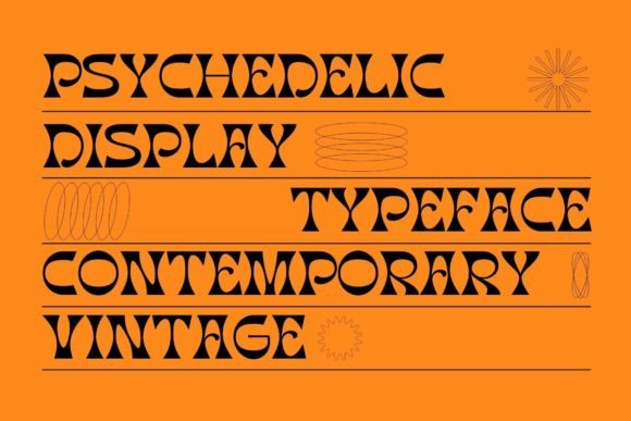 Morgan Flower Font PNG with transparent background - Preview 4