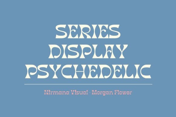 Morgan Flower Font PNG with transparent background - Preview 5
